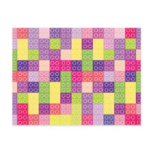 ガールズ建物ブロック誕生日ありがとう