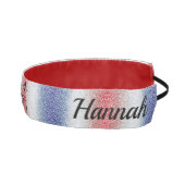 ガールズ愛国体操選手ヘッドバンドと彼女の名前! アスレチックヘッドバンド (右)