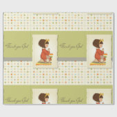 ガールズ祈ラッピング紙 ラッピングペーパー (フラット)