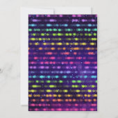 ガールズ空手バースデーパーティー 招待状 (裏面)