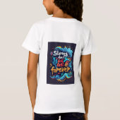 ガールズ素晴らしジャージーTシャツ – ソフトスタイリッシュ、その逆 Tシャツ (裏面)