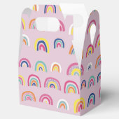 ガールズ誕生日ピンクレインボー フェイバーボックス (オープン)