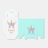 ガールズ誕生日ユニコーン フェイバーボックス (折り畳みなし)