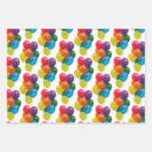 ガールズ誕生日 ラッピングペーパーシート (正面)