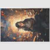 ガールズ読ブックス2デコペ紙 薄葉紙 (正面)