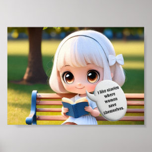 ガールズ読ブック、フェミニストテーマ ポスター