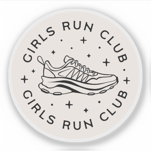 ガールズ走クラブ シール (正面)