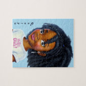 ガールズ走ザワールドパーソナライズされたジグソーパズル ジグソーパズル (横)