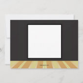 ガールズ踊りパーティの招待状(カスタム) 招待状 (裏面)