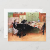ガールズ遊ピアノ ポストカード (正面/裏面)