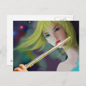 ガールズ遊フルート2 ポストカード (正面/裏面)