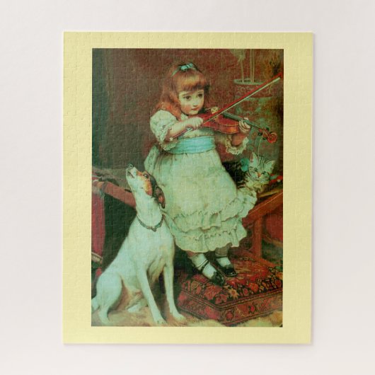 ガールズ遊ヴァイオリン ジグソーパズル (縦)