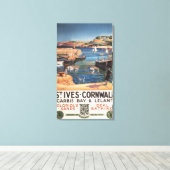 ガールズ鉄道とのハーバーシーン キャンバスプリント (インサイチュ (ウッドフロア))