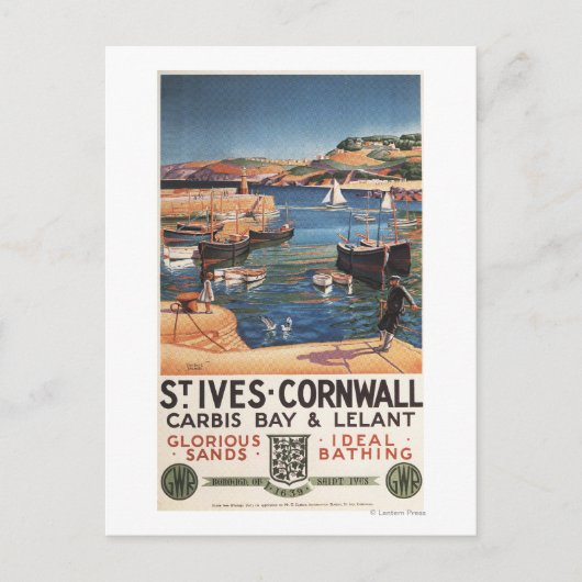 ガールズ鉄道とのハーバーシーン ポストカード (正面)