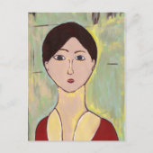 ガールズ顔アフターマティス ポストカード (正面)