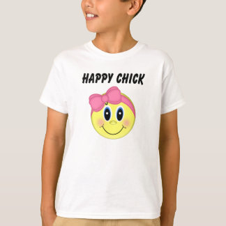 ガールズ顔ハッピーシック Tシャツ