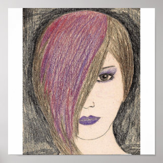 ガールズ顔2 ポスター