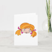 ガールズ顔 カード (正面)