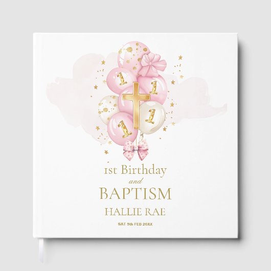 ガールズ1st誕生日&バプテスマ記念ゲストブック ゲストブック (正面)