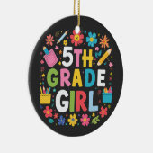 ガールズ5年生ガールズ5年生新学期 セラミックオーナメント (右)