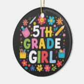 ガールズ5年生ガールズ5年生新学期 セラミックオーナメント (左)