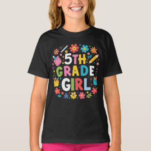ガールズ5年生ガールズ5年生新学期 Tシャツ