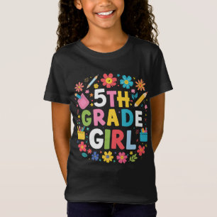 ガールズ5年生ガールズ5年生新学期 Tシャツ