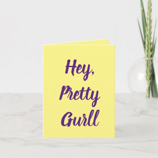 ガールズ5誕生日 サンキューカード (正面)