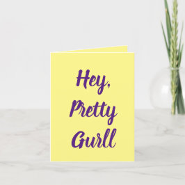 ガールズ5誕生日 サンキューカード