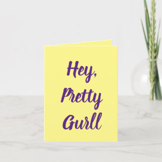 ガールズ5誕生日 サンキューカード