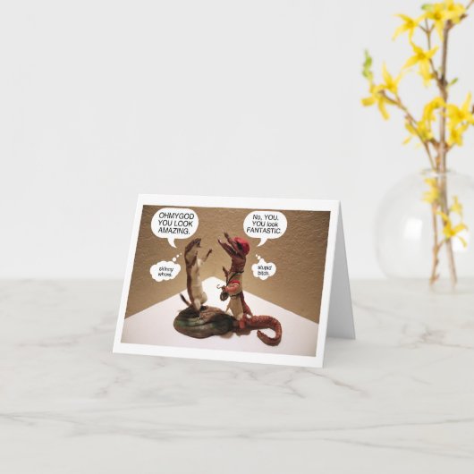 ガールズ カード (黄色い花)