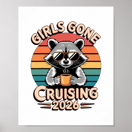 ガールズ・ゴーン・クルージング 2026 クルーズ旅行 ラクー ポスター (正面)
