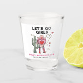 ガールズ・ゴー・ワイルドカウガール・バチェロレッテ・ウィークエンド ショットグラス (正面)