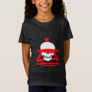 ガールズ スカルウォリアー グラフィックTシャツ Tシャツ