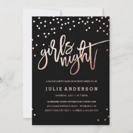 ガールズ・ナイト・アウト // ブライズパーティー招待状 招待状