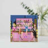 ガールズ・ナイト・アウト - ブライズパーティー - SRF 招待状 (スタンド正面)