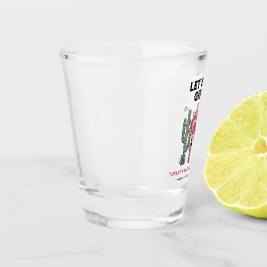 ガールズ・パーティー カウガール・バチェロレッテ・ウィークエンド ショットグラス (左)