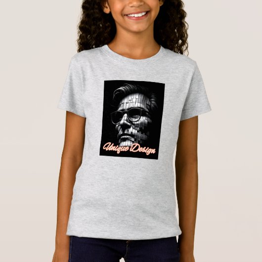 ガールズ ファインジャージーTシャツ Tシャツ (正面)