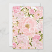 ガールズ・ファースト・ホリー・コミュニオン招待状 招待状 (裏面)