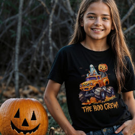 ガールズ・ブー・クルー・ハロウィントラックTシャツ Tシャツ