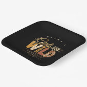 ガールズ ラン ワイルド サファリ ブライズ  ID1148 ペーパープレート (傾斜あり)