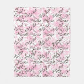 ガールズ ロック アンド ロール フリース ブランケット (正面)