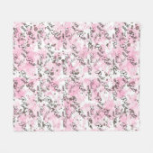 ガールズ ロック アンド ロール フリース ブランケット (正面(横))