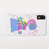 ガールズ Case-Mate iPhoneケース (裏面(横))