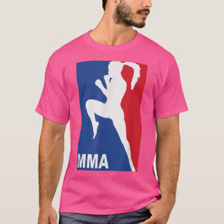 ガールズmmaミード武術アーツジウジツムエタイキ tシャツ