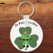 ガールズSt patricks dayレプレシャン キーホルダー (正面)