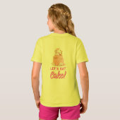 ガールズTシャツ Tシャツ (裏面フル)