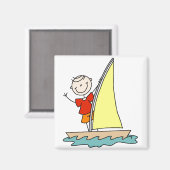 ガールセーリングマグネット マグネット (正面/裏面)