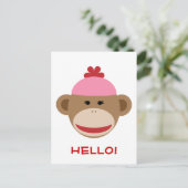 ガールソックモンハロー ポストカード (スタンド正面)