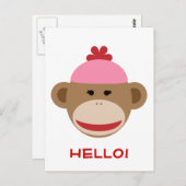 ガールソックモンハロー ポストカード (正面/裏面)